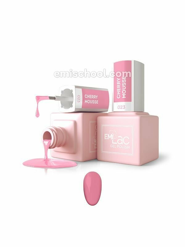 E.MiLac Cherry Mousse #023, 9 ml.