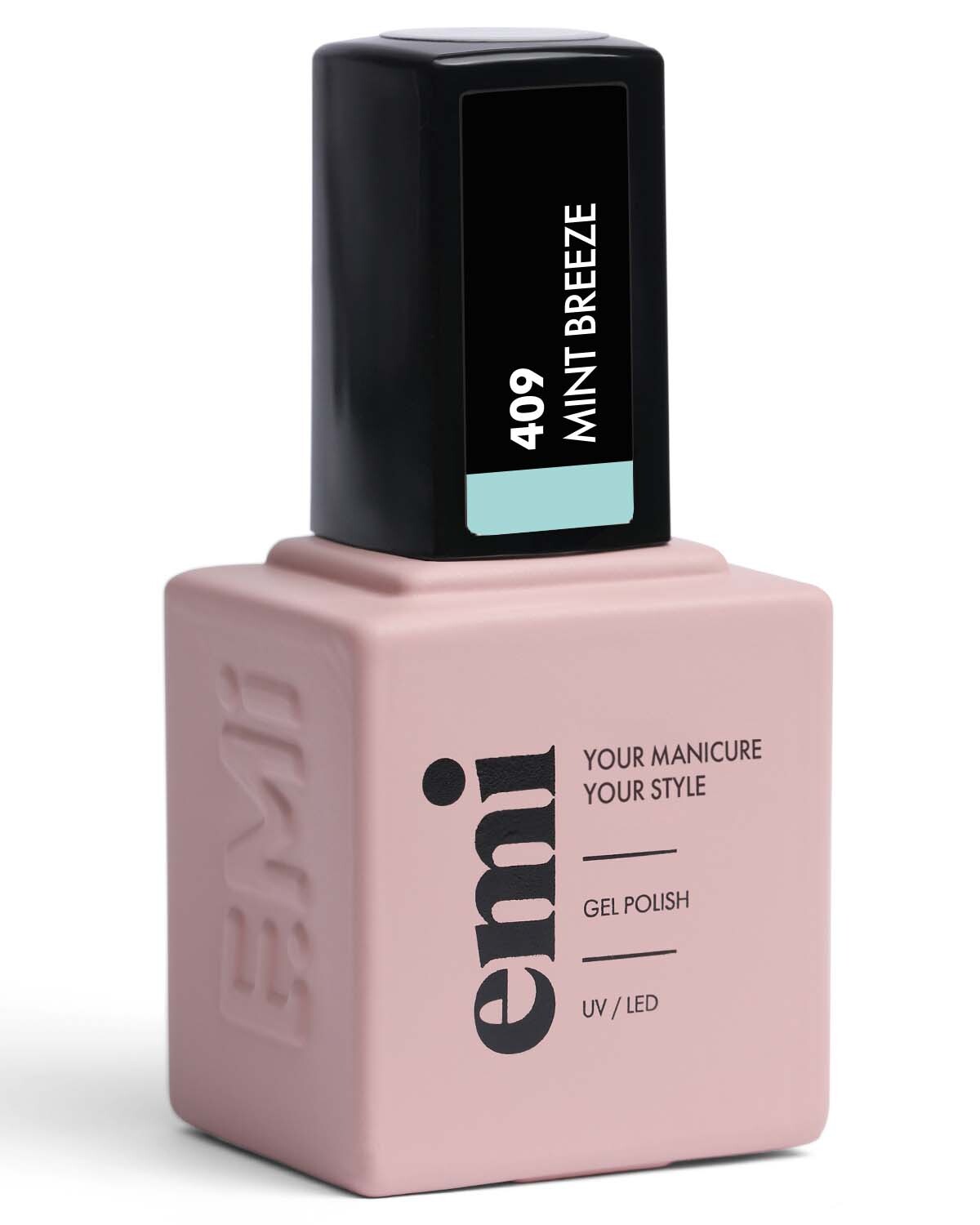 EMI E.MiLac SM Mint Breeze #409, 9 ml.