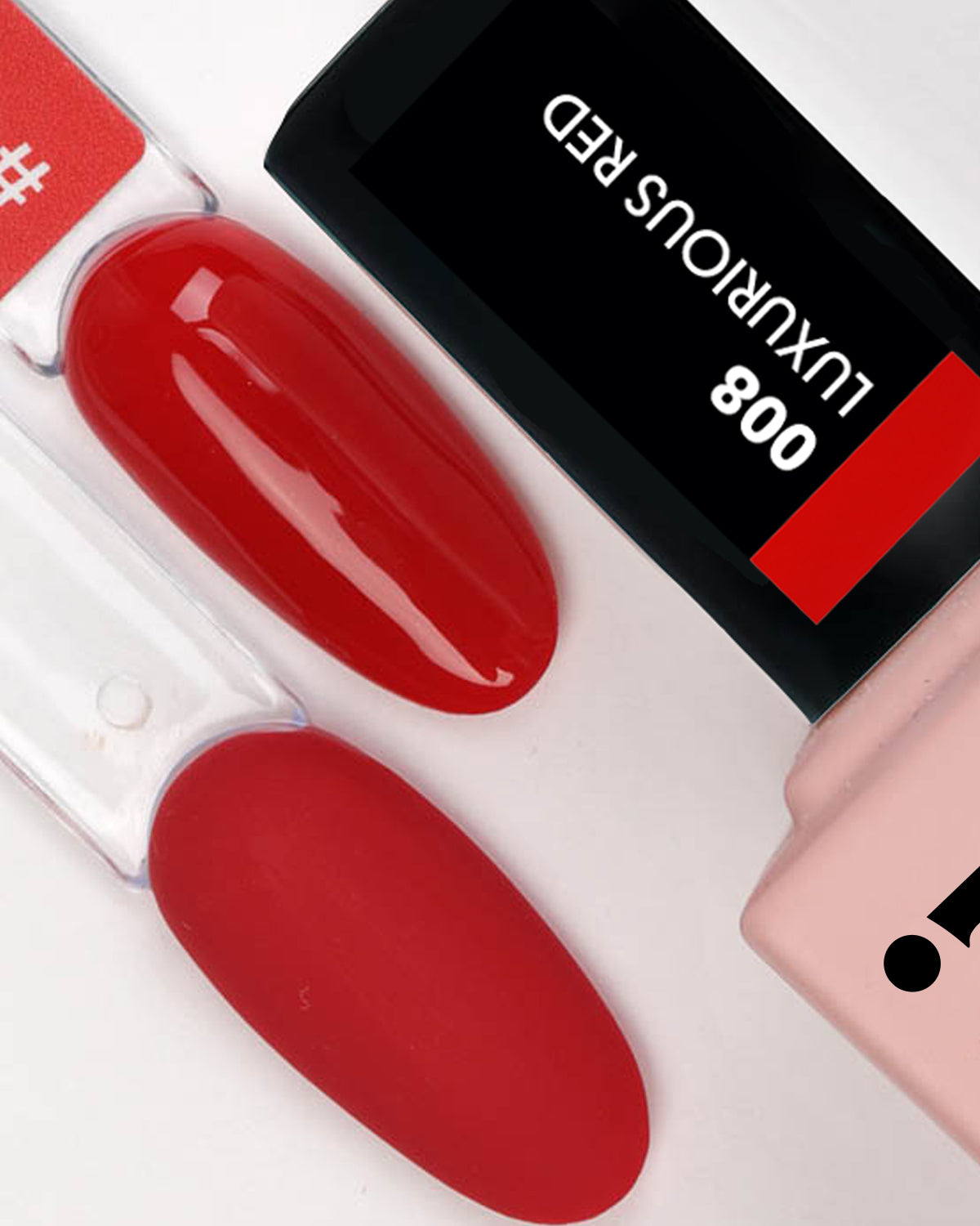 E.MiLac Luxurious Red #008, 9 ml.