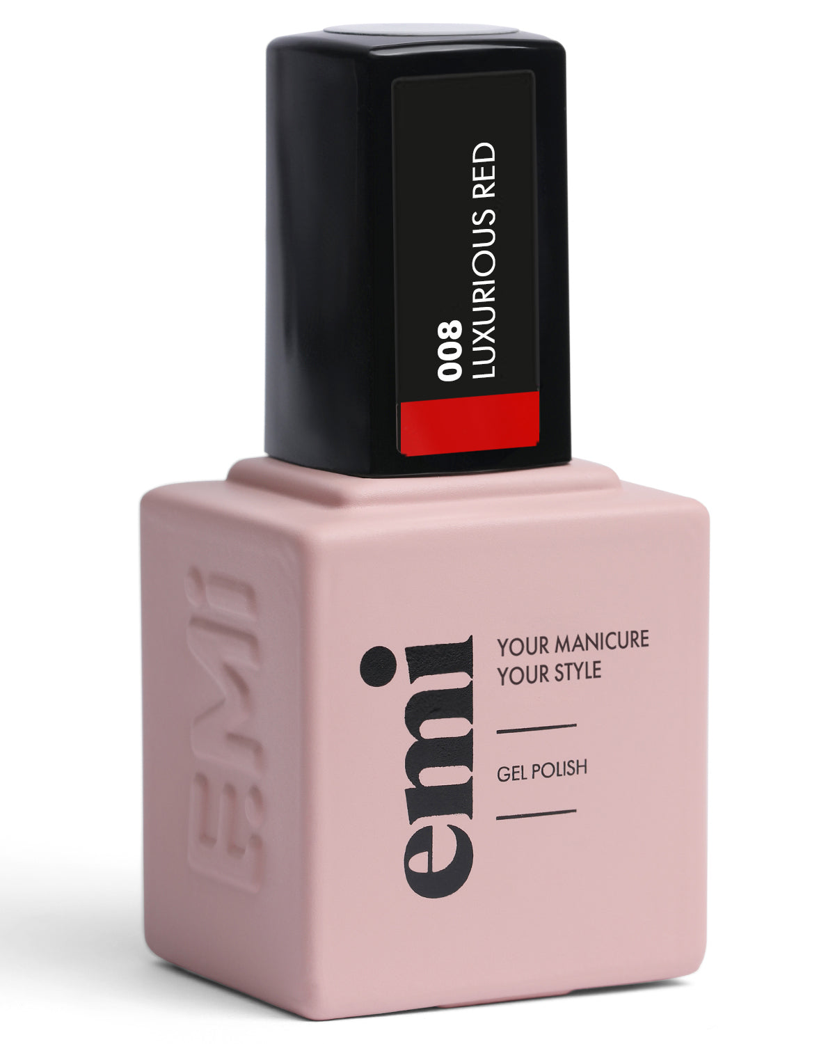E.MiLac Luxurious Red #008, 9 ml.