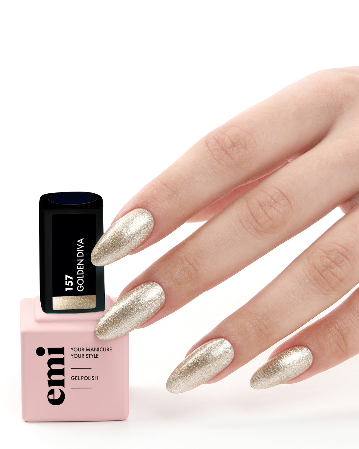 E.MiLac FQ Golden Diva #157, 9 ml.