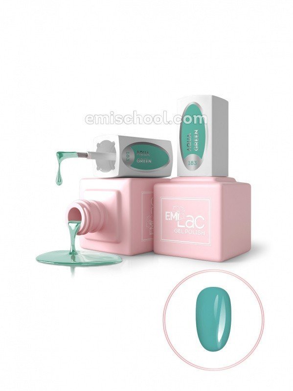 E.MiLac BL Aqua Green #183, 9 ml.