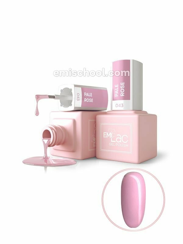 E.MiLac SE Pale Rose #043, 9 ml.