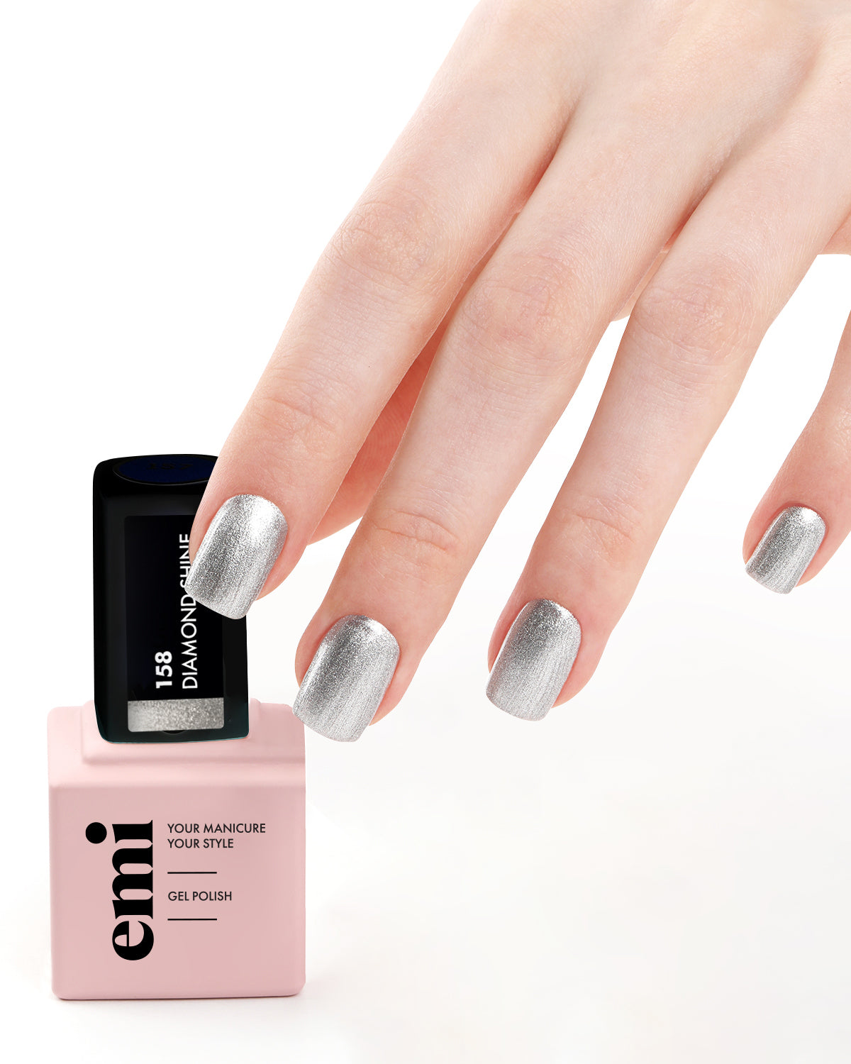 E.MiLac FQ Diamond Shine #158, 9 ml.