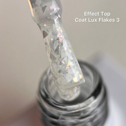 Effect Top Coat - Lux Flakes 3 10 ml